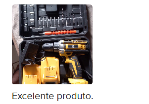 Avaliação de cliente